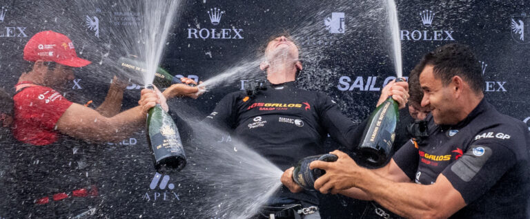 Los Gallos Deny Australia to Win SailGP Geneva